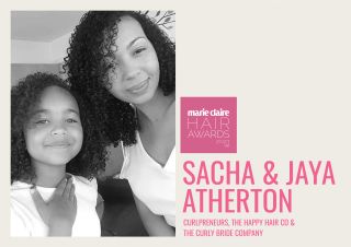 Sacha & Jaya Atherton - Marie Claire Hair Awards Judge