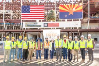 TSMC celebrates Arizona topping out milestone