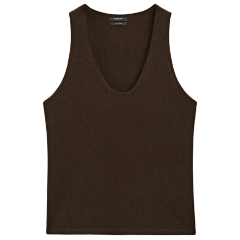 100% Cashmere Crew Neck Top