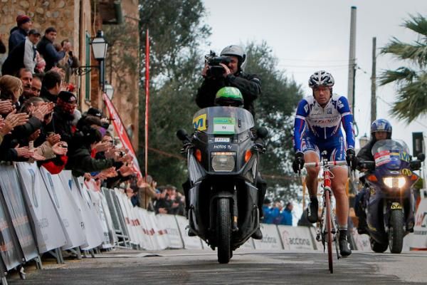 Joan Horrach (Katusha) was determined to win the stage today for his local fans, but could only manage second place.