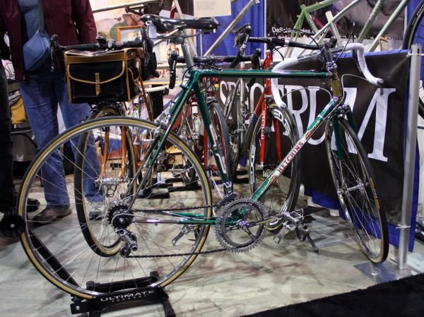 Tom Kellogg of Spectrum Cycles says this Hetchins restoration took five months from start to finish.