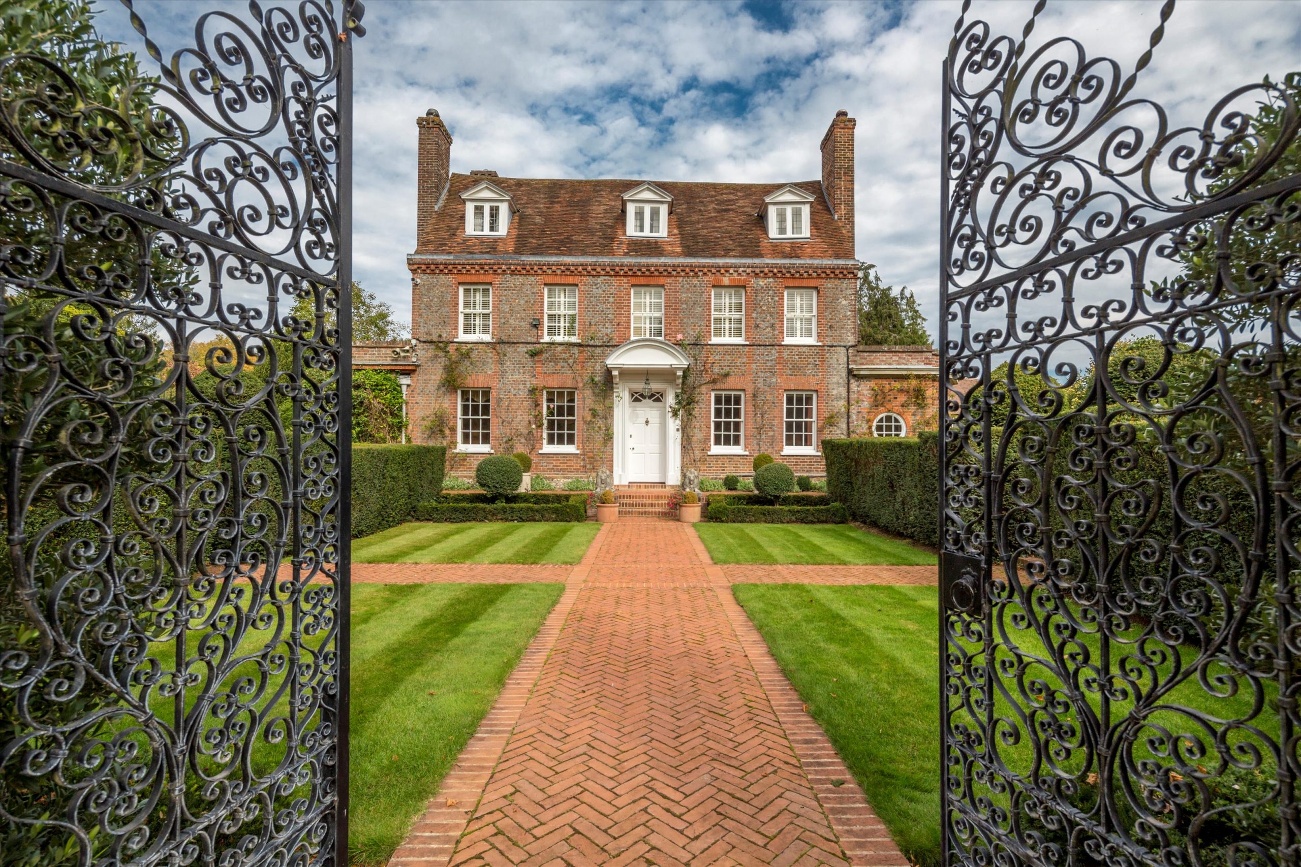 This immaculate home in Turville Heath in Buckinghamshire is for sale at £12.75m.
