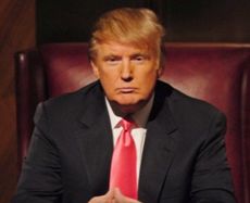 Donald Trump in the reality TV show "The Apprentice."