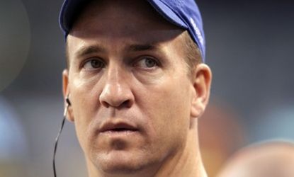 Peyton Manning is close to signing with the Denver Broncos, which could easily make the team a Super Bowl contender, critics say.