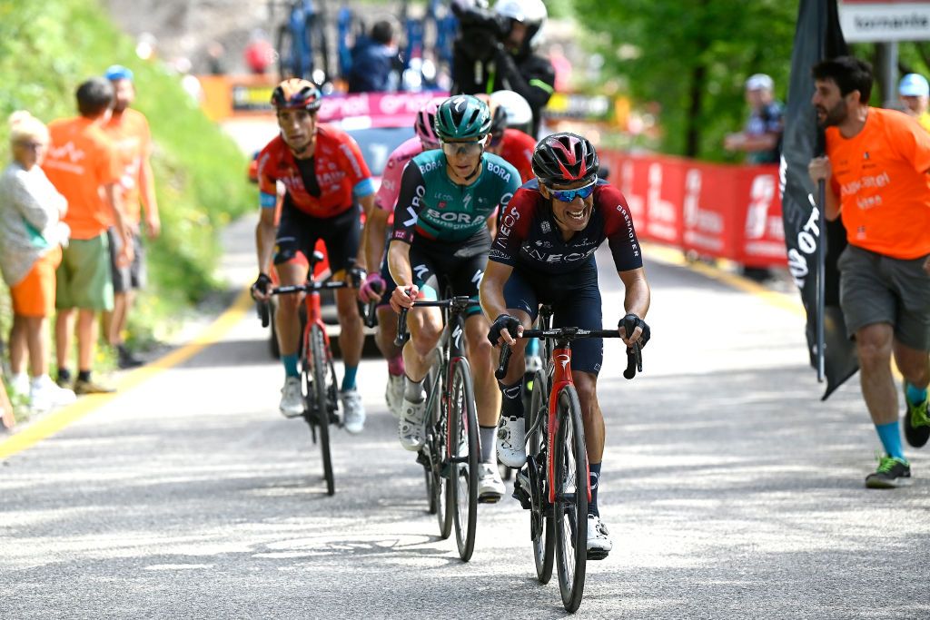 UNSPECIFIED, ITALY - MAY 25: <<enter caption here>> during the 105th Giro d'Italia 2022, Stage X a X km stage from X to X / #Giro / #WorldTour / on May 25, 2022 in UNSPECIFIED, Italy. (Photo by Tim de Waele/Getty Images)