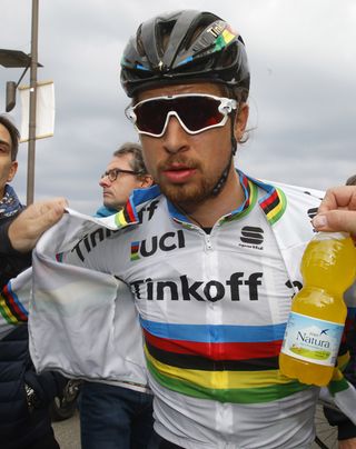 Peter Sagan was second on the stage