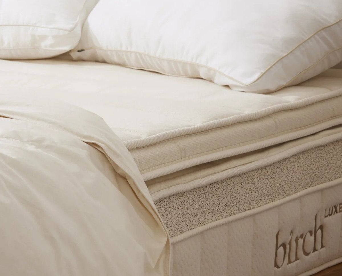 birch plush mattress topper