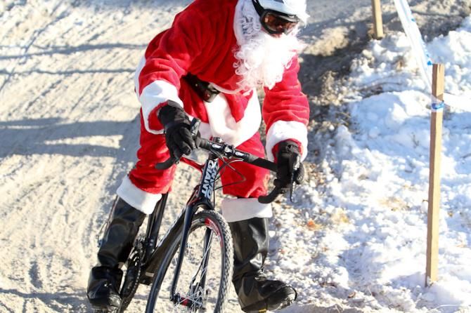 Santa made a special delivery to the final Cross Crusade