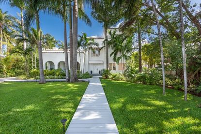 Exterior of Al Capone's house in Miami