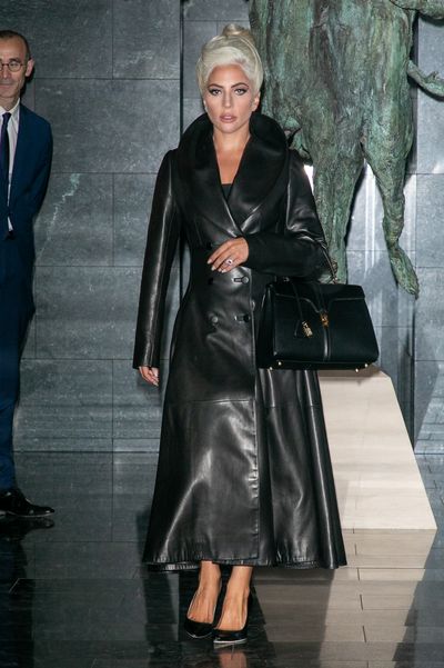 Lady Gaga Carries Hedi Slimane 's Celine Bag Out for the Very First ...