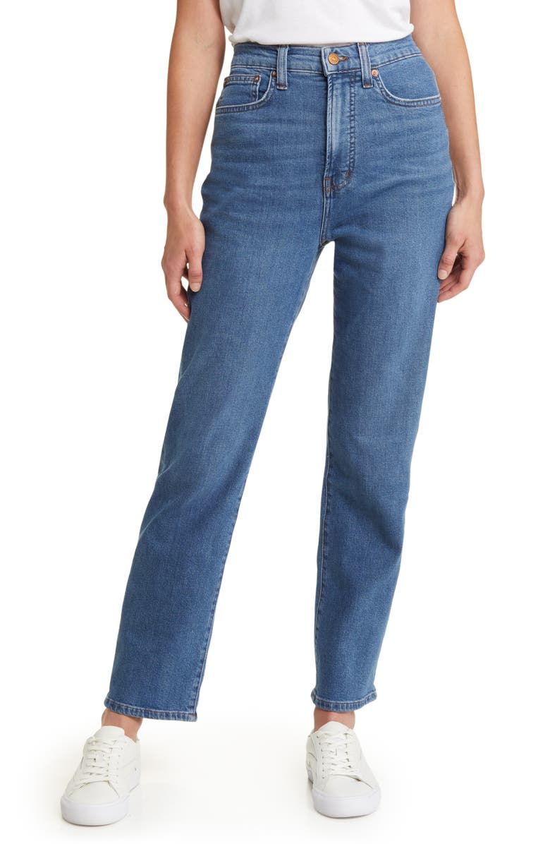 The Perfect Vintage High Waist Straight Leg Jeans