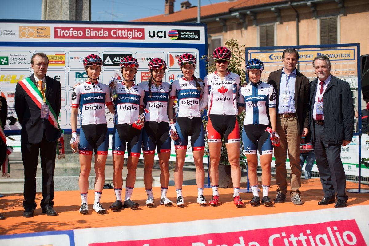 The Cervelo Bigla team