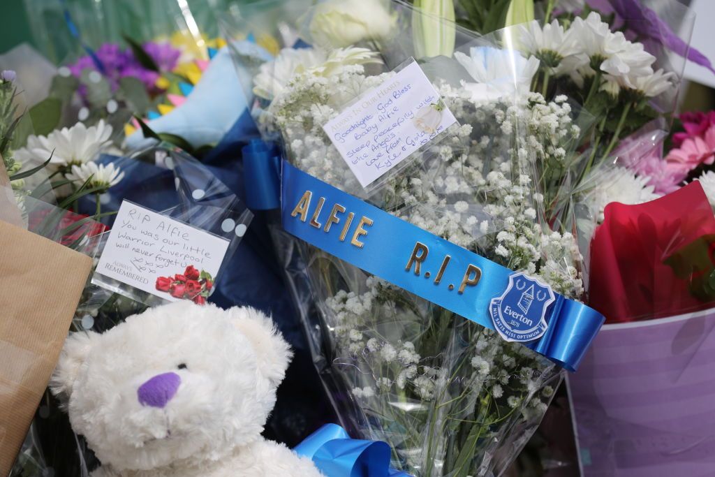 A memorial for Alfie Evans