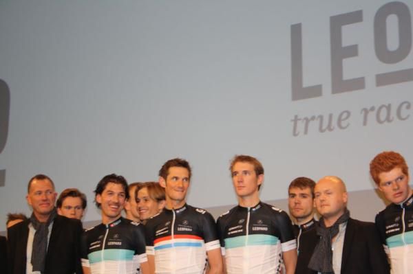 All smiles as Cancellara and the Schlecks are set to lead from the front