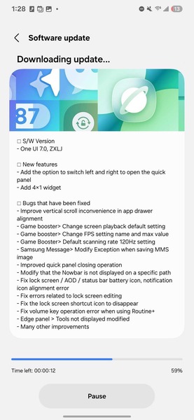 One UI 7 beta 3