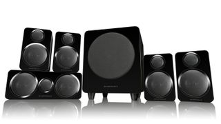 Wharfedale DX-2 5.1 package on white background