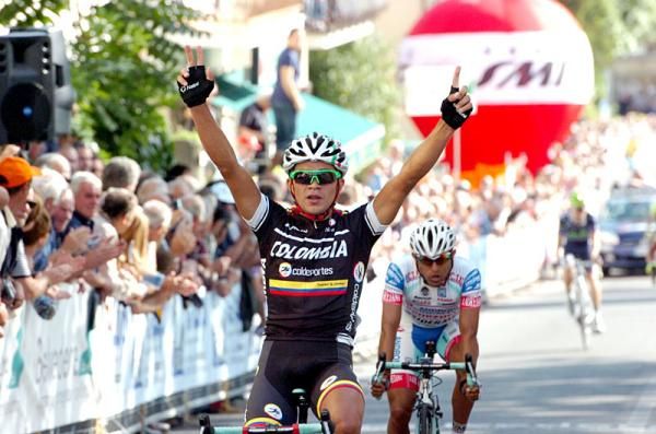 Fabio Duarte (Colombia - Coldeportes) takes the victory