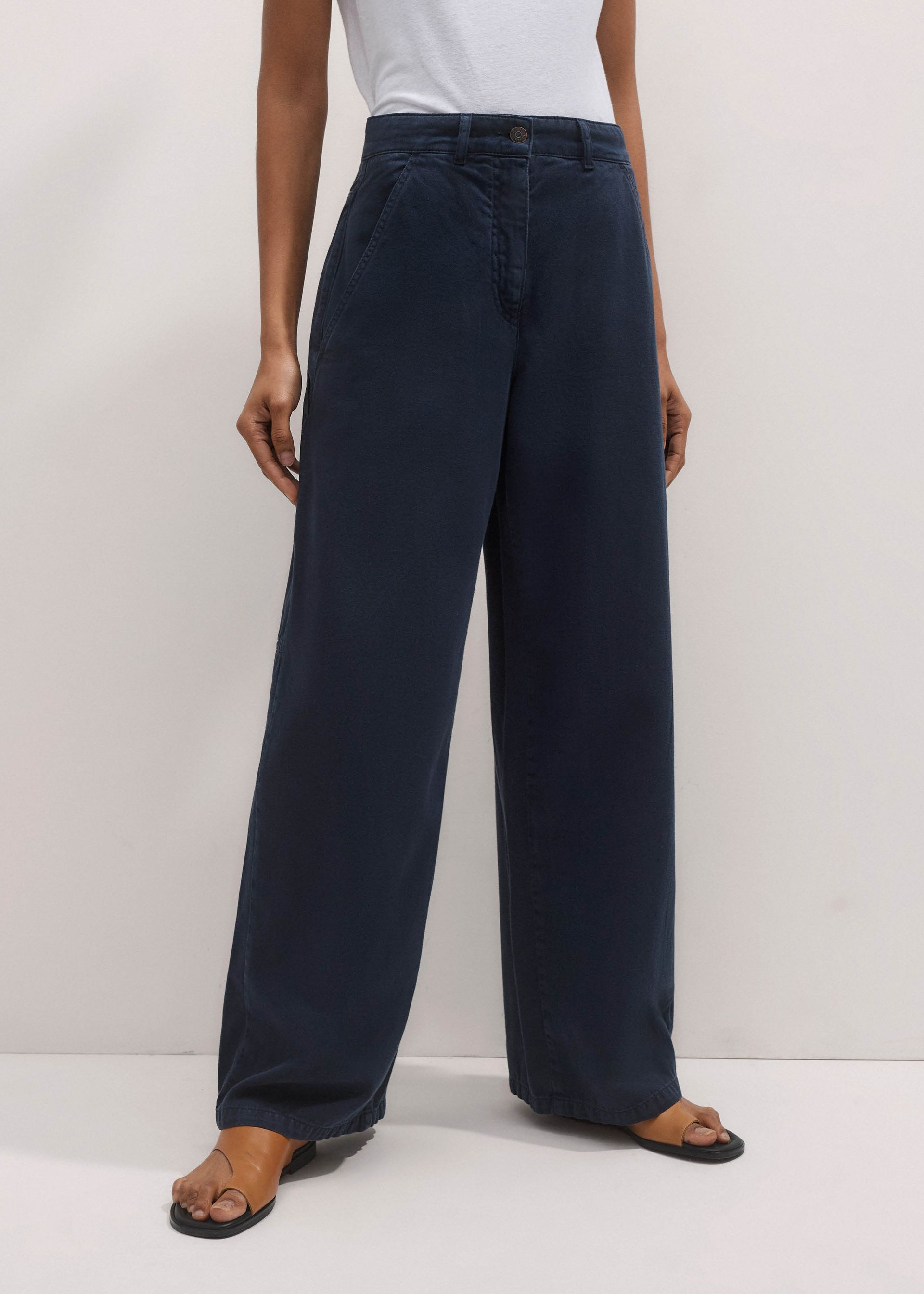 Relaxed Casual Boyfriend Pant
