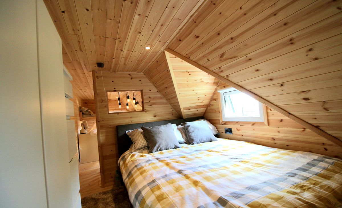 interior of a tiny house
