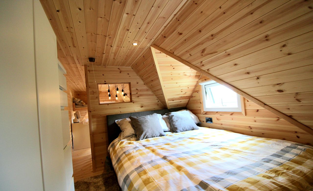interior of a tiny house