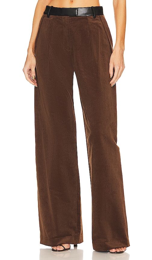 Corduroy Pleated Pant