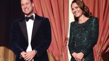 The Duke And Duchess Of Cambridge Attend The Royal Variety Performance