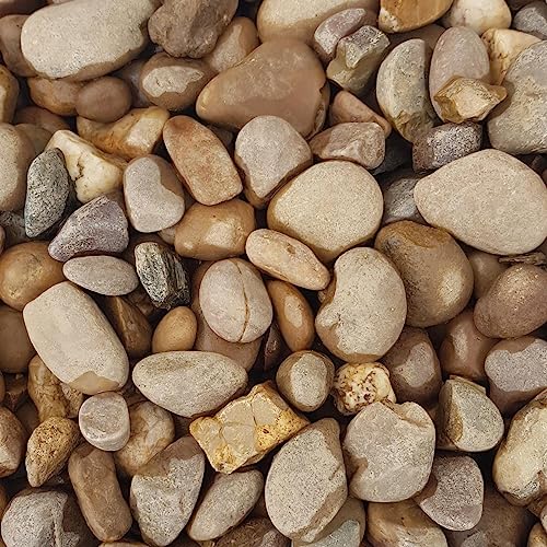 Simpa Decorative Landscaping Slate Aggregates - Dorset Pebbles 20-40mm - 20kg Bag