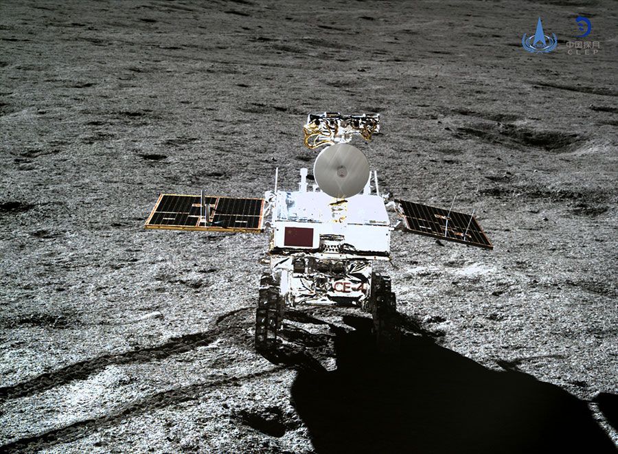 Chinese moon rover peers beneath surface of mysterious lunar far side