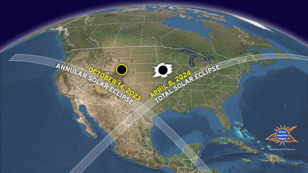 Where to stand in Texas to see 2 solar eclipses in under 6 months Space