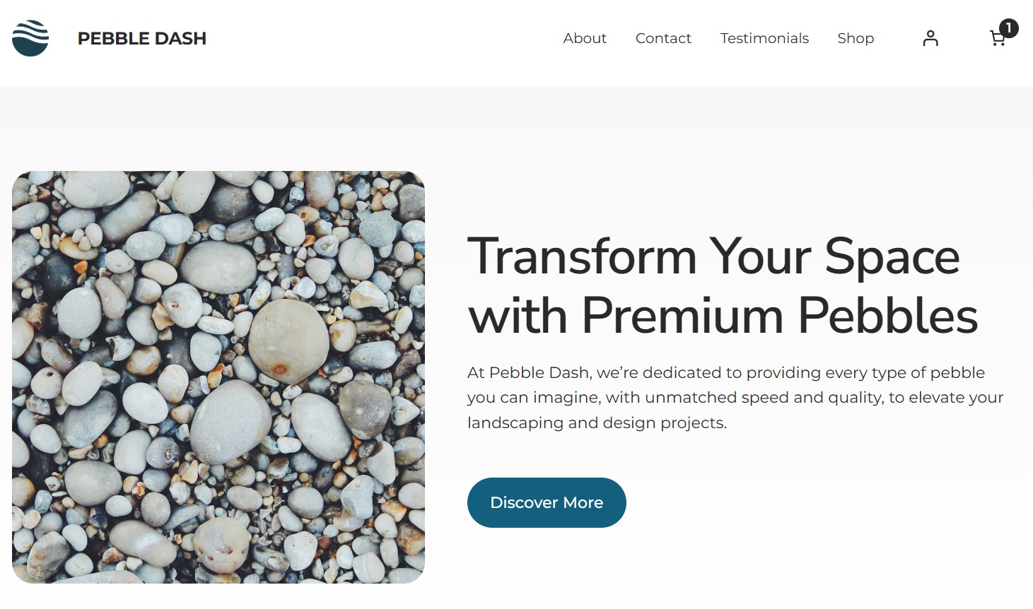 Sample WooCommerce website running on Cloudways