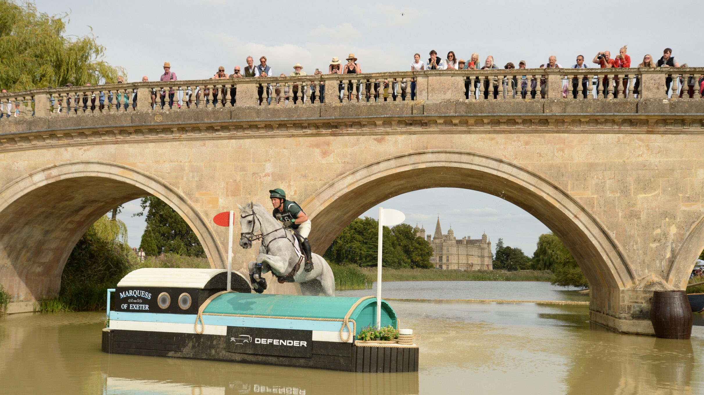 Austin O&amp;rsquo;Connor riding Colora at Burghley
