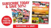 Image for New PhotoPlus: The Canon Magazine June issue 218 – Big half-price sale! Save 50% on subs!
