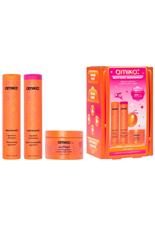 amika Next-Level Nourishment Signature Hair Routine Set