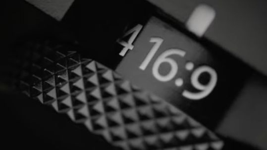 A screenshot of the Fujifilm X Summit teaser with a close-up of an aspect ratio dial