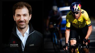 Fabian Cancellara analyses Wout van Aert and Visma-Lease a Bike at Opening Weekend 2024