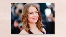 Emma Stone attends the "Kinds Of Kindness" Red Carpet at the 77th annual Cannes Film Festival at Palais des Festivals on May 17, 2024 in Cannes, France