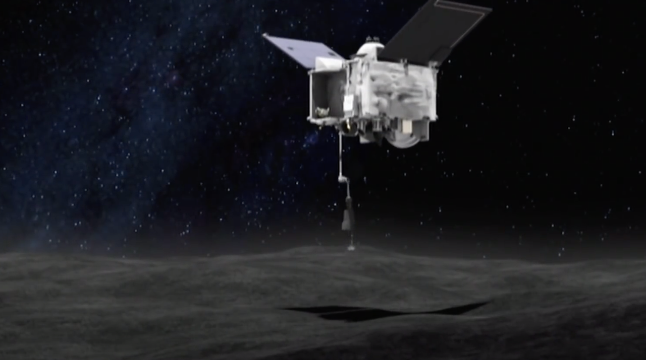 OSIRIS-REx rendering.