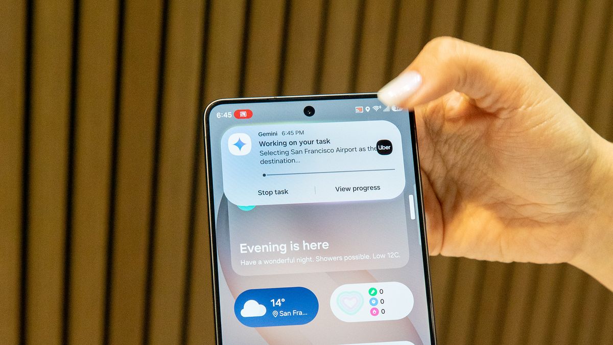Automating tasks with Bixby and Gemini on a Samsung Galaxy S26 Ultra