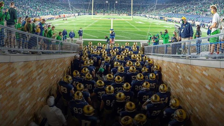 Notre Dame football home opener to stream exclusively on Peacock - SportsPro