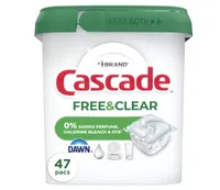 Cascade  Free & Clear Dishwasher Pods 
