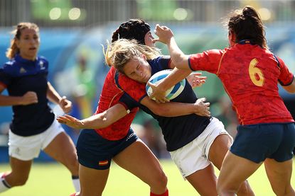 Spain vs. France rugby in Rio