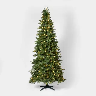 9ft Pre-Lit Balsam Fir Artificial Full Christmas Tree - Threshold™ Designed With Studio Mcgee