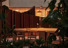 interior of Piercy&Co's One Triton Square, brown tones, timber materiality