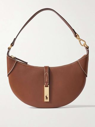 Polo Id Embellished Leather Shoulder Bag