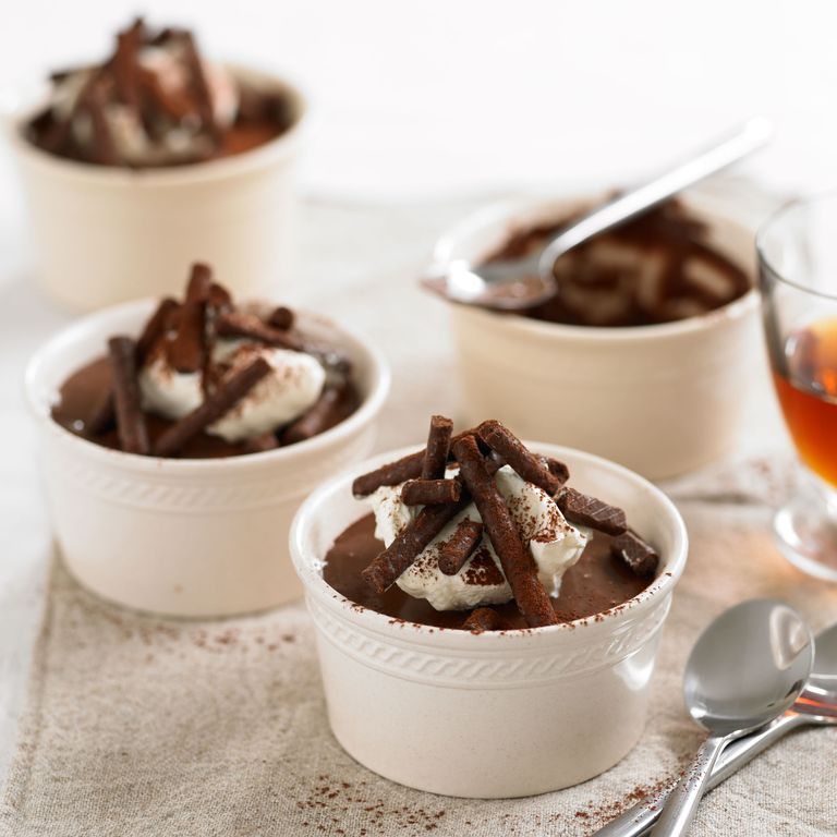 Photo of a mint chocolate mousse recipe