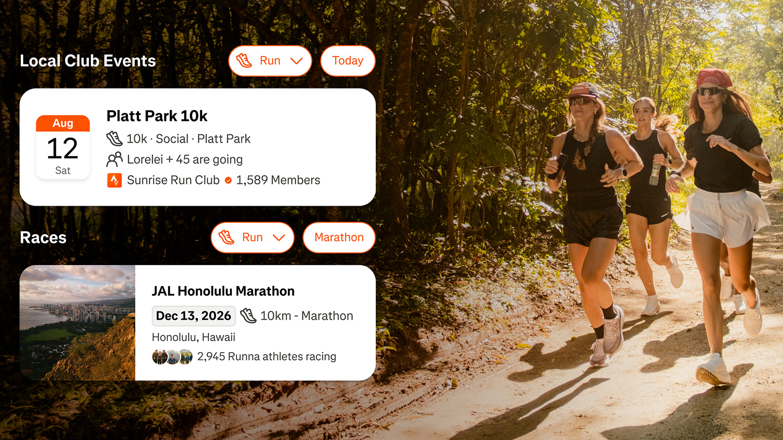 Strava adds Events tab to app