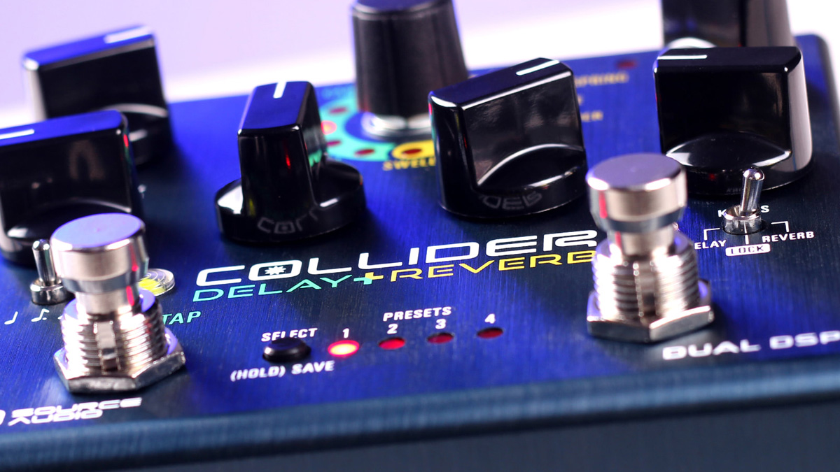 Source Audio launches the Collider Delay+Reverb pedal | MusicRadar