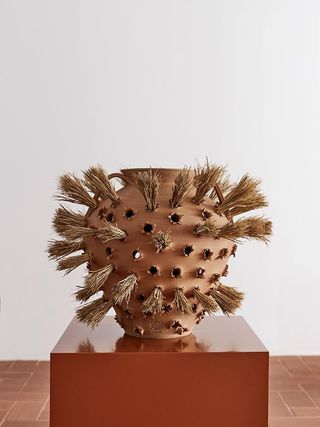 Chestnut roaster by artist Arko for Loewe Weaves collection