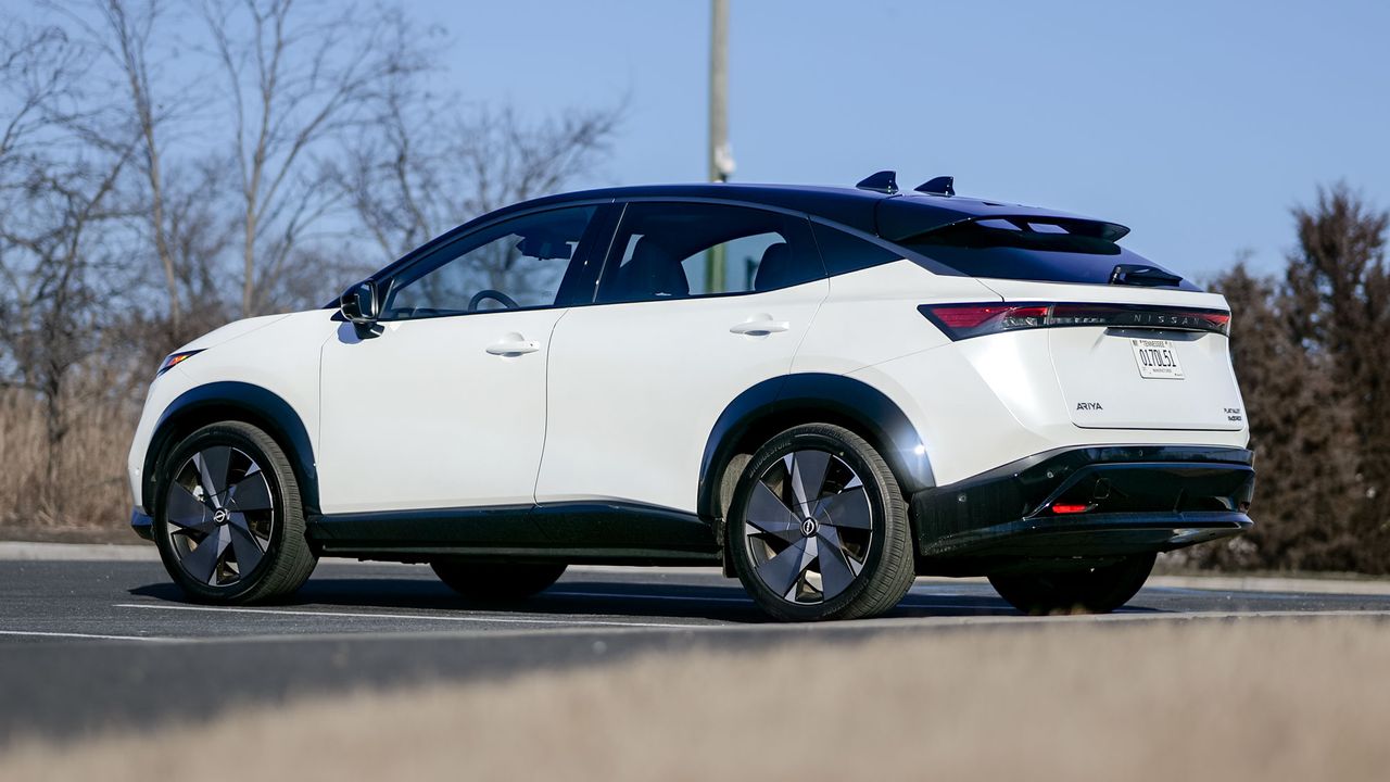 2025 Nissan Ariya Platinum+ AWD review.