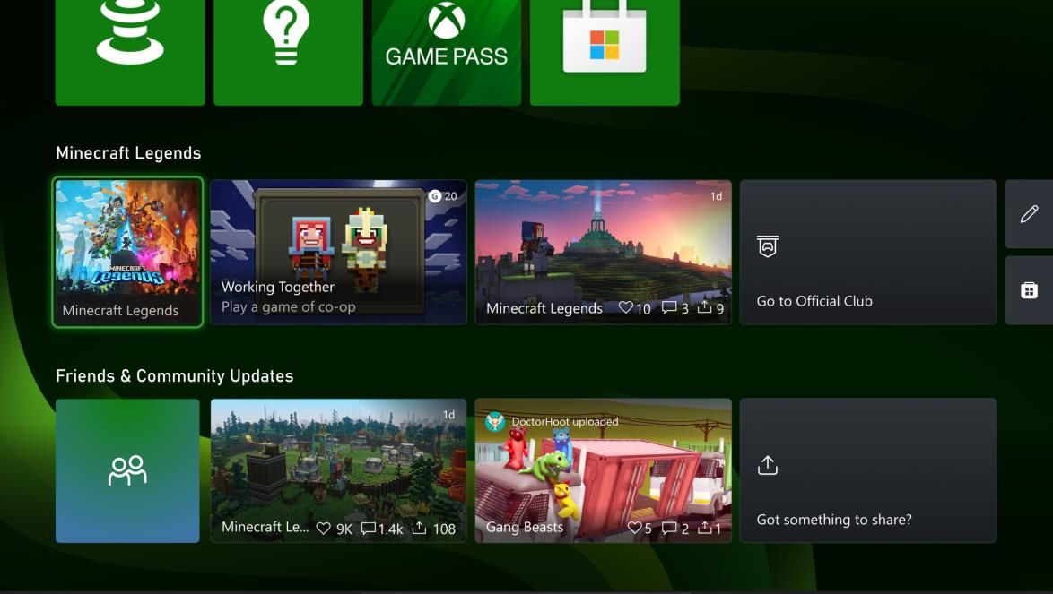 New Xbox Home Experience for July 2023